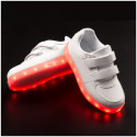 GlowFlow vabaajajalatsid LED valgusega Kids 29, valge