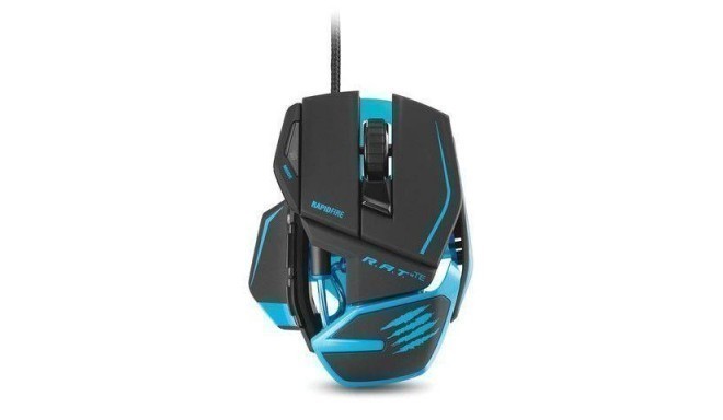 Saitek mouse Mad Catz R.A.T. T.E, black/blue