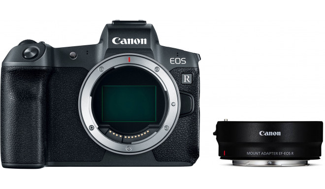 Canon EOS R kere + objektiivi adapter EF-EOS-R