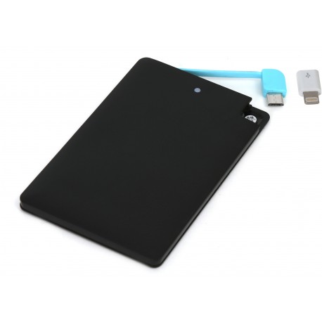 Omega power bank 2000mAh, черный (OMPB20CCBML)