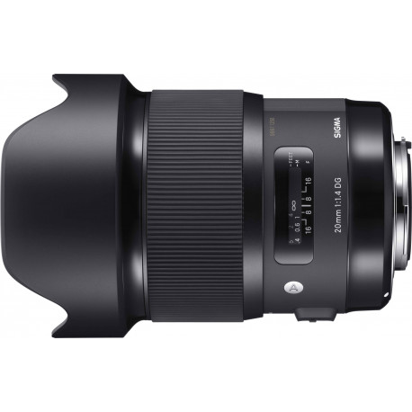 Sigma 20mm f/1.4 DG HSM Art lens for Nikon (opened package)
