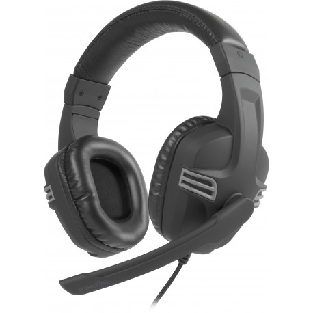 Speedlink наушники + микрофон Versico, черный/серый (SL-870001-BKGY-01)