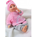 BAMBOLINA doll with mouth movement,  10 life-like sounds & Acc 40 cm, BD308