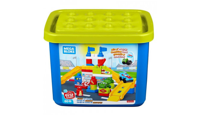 Blocks Mega Bloks Race Car Garage MATTEL FVJ02 (From 12 months)