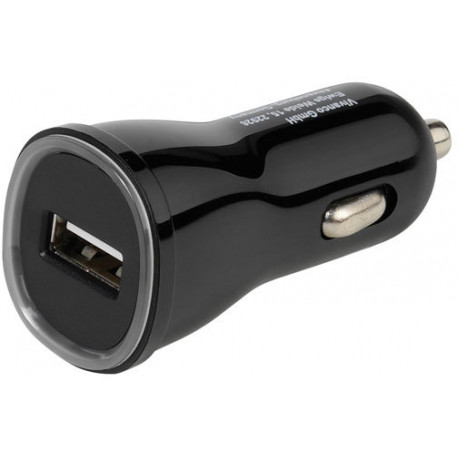 Vivanco autolaadija USB 2.1A, must (36256)