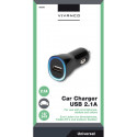 Vivanco autolaadija USB 2.1A, charger (36256)