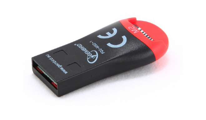 CARD READER GEMBIRD ON USB-A 2.0 MICRO SD