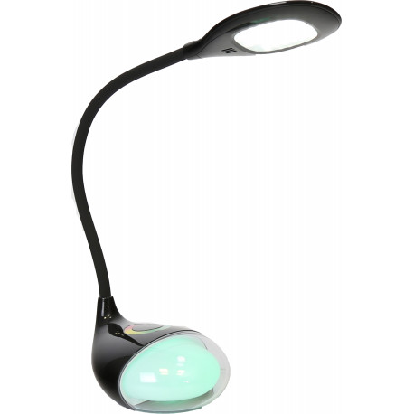 Platinet настольная лампа PDLQ10 6W, черный (44347)