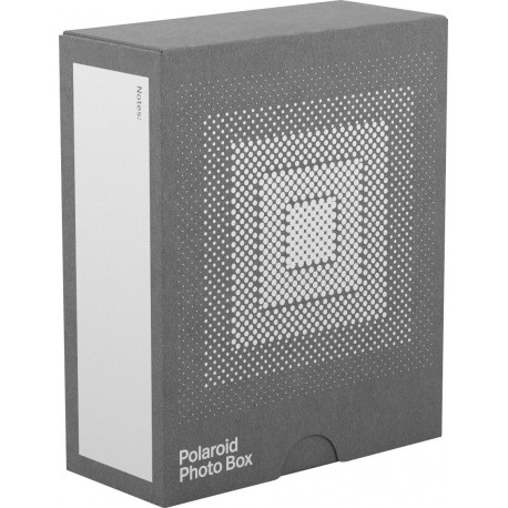 Polaroid photo box for 40 photos, grey