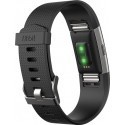 Fitbit aktiivsusmonitor Charge 2 S, must/hõbedane