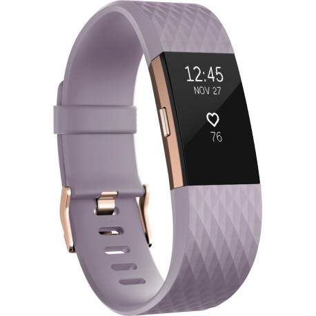 Fitbit трекер активности Charge 2 S, лавандовый/розовый