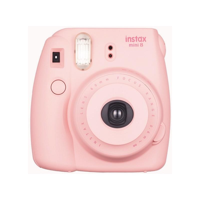 Fujifilm Instax Mini 8 Kit, pink - Instant cameras - Photopoint