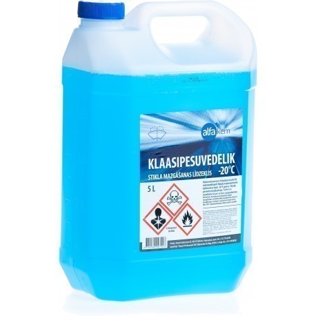 AlfaKem klaasipesuvedelik -20°C 5l