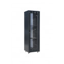 Rack Cabinet A-LAN  SS-42U-600-800-01-C (42U; 19''; 2050 mm / 600 mm / 800 mm; Standing; Full, Glass