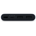 Xiaomi Mi power bank 2S 2xUSB 10000mAh, black
