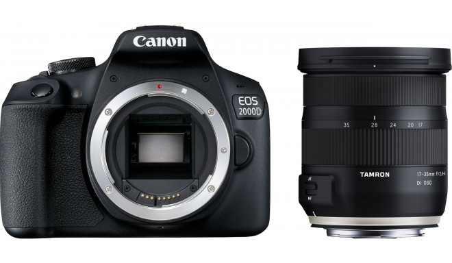 Canon EOS 2000D + Tamron 17-35mm OSD