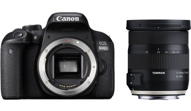 Canon EOS 800D + Tamron 17-35 мм OSD