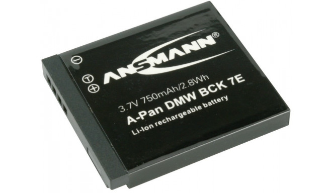 Ansmann akumulators (Panasonic DMW-BCK7, 750mAh)