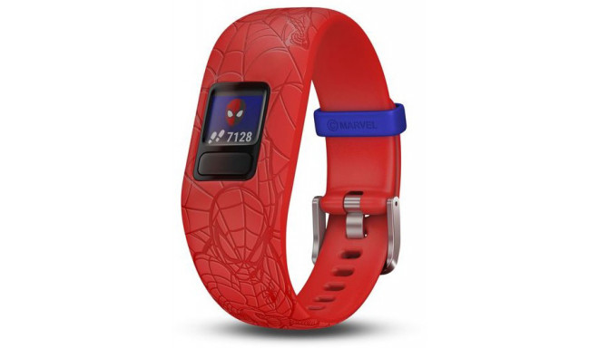 Garmin activity tracker for kids Vivofit Jr.2 Spider-Man, red adjustable