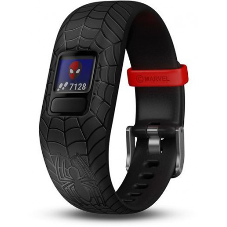 Garmin aktiivsusmonitor Vivofit Jr.2 Spider-Man, must reguleeritav