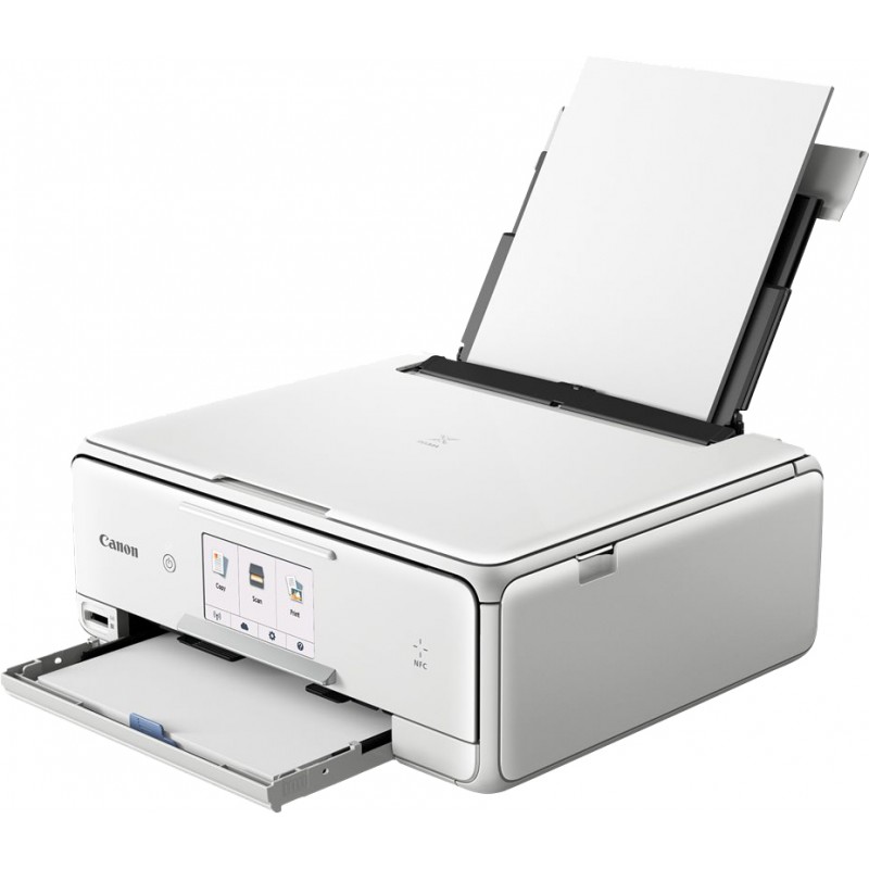 Canon inkjet printer PIXMA TS8051, white - Printers - Photopoint