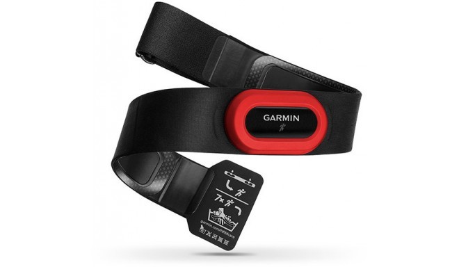 Garmin пульсометр HRM-Run, черный/красный