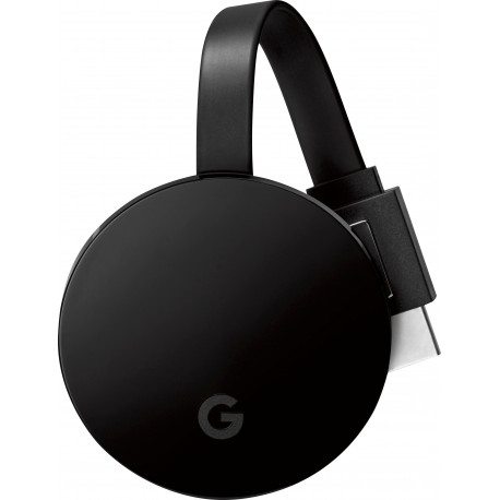 Google Chromecast Ultra 4K, черный