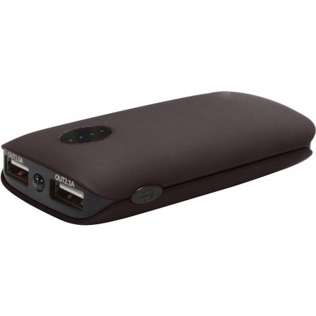 Platinet akupank 5000mah 2xUSB, must (42409)