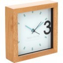 Platinet alarm clock April, wooden (43623)