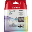 Canon ink cartridge PG-510/CL-511, color/black