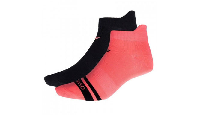 Adult sports socks H4Z18 4f set-SOD004 Black Pink