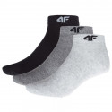Adult sports socks H4Z18 4f set-SOM001 black white gray