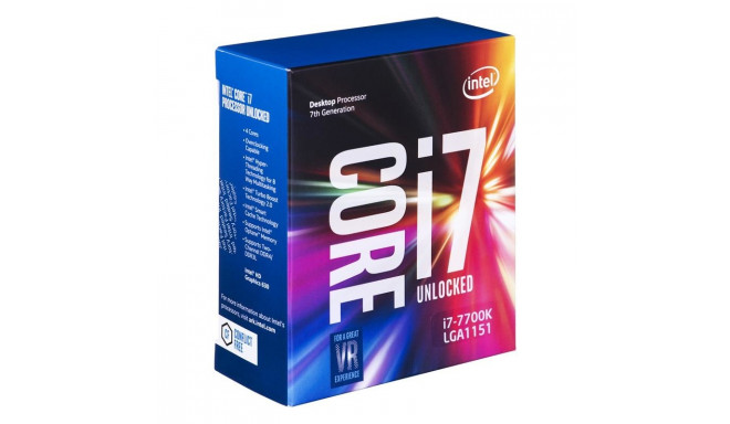 Processor Intel Core i7-7700K BX80677I77700K 953655 (4200 MHz; 4500 MHz (max); LGA 1151; BOX)