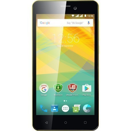 Prestigio MultiPhone Wize NK3, kollane