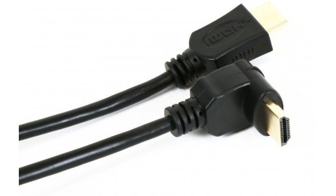 Omega kabelis HDMI 1.4 leņķa 3m (41853)