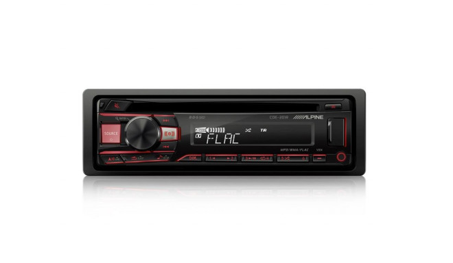 Alpine CDE-201R car media receiver Black 200 W