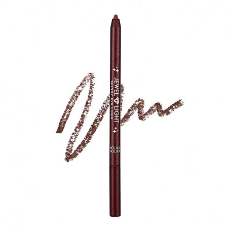 Holika Holika Bодостойкий мерцающий карандаш для глаз Jewel Light Skinny Eye Liner 06 Cognac Brown