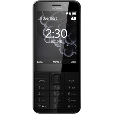 Nokia 230 Dual, hõbedane (avatud pakend)