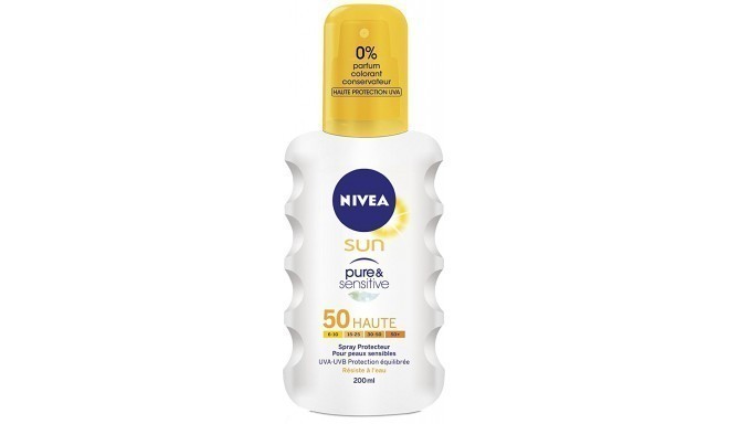 Nivea Sun spray Pure & Sensitive SPF 50 200ml