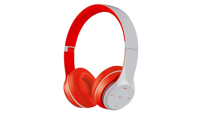 Omega Freestyle juhtmevabad kõrvaklapid FH0915, hall/punane
