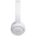 JBL juhtmevabad kõrvaklapid + mikrofon Tune 500BT, valge