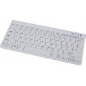 Gembird keyboard KB-BT-001-W ENG, white