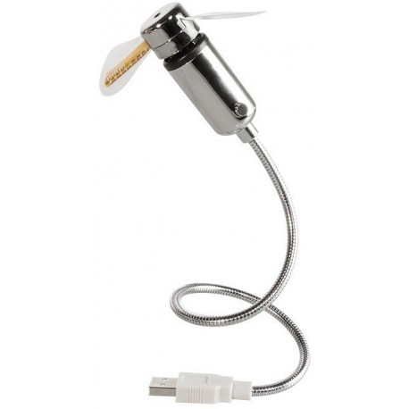 LogiLink USB-ventilaator kellaga UA0294