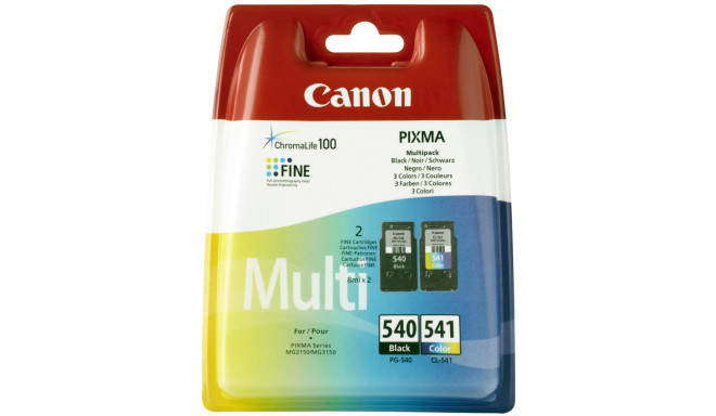 Canon tint PG-540/CL-541 Multipack, värviline/must