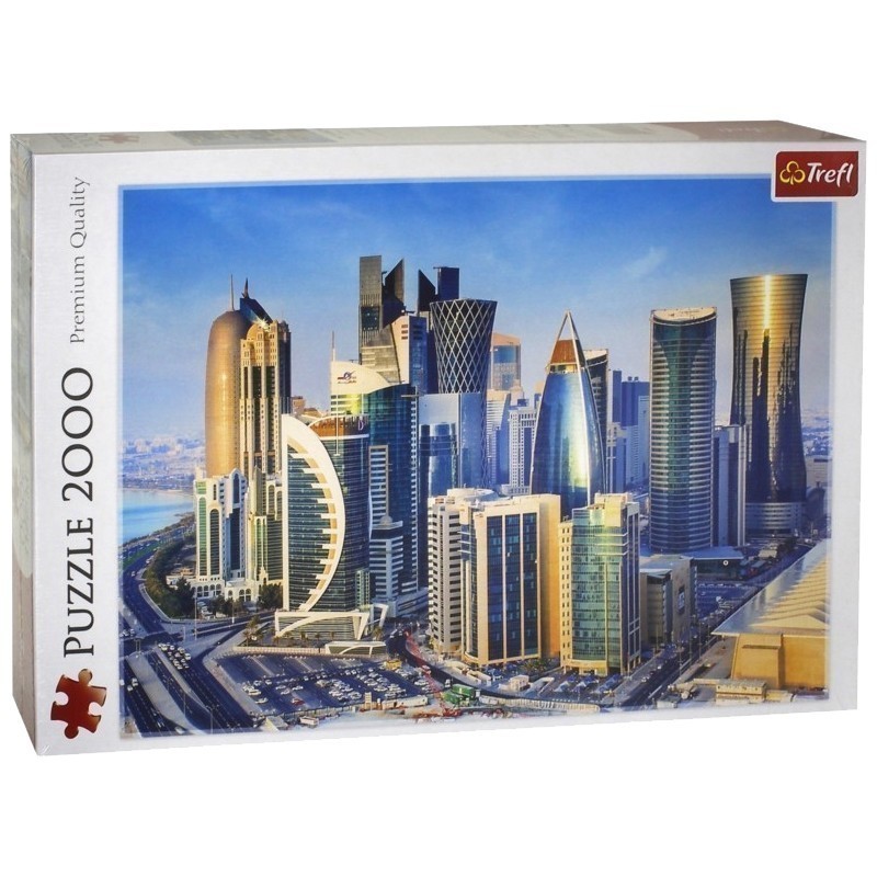 Trefl puzzle Doha, Qatar 2000pcs Puzzles Photopoint