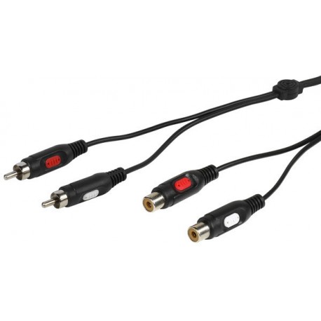 Vivanco kabelis 2xRCA - 2xRCA 2,5m (41018)