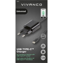 Vivanco charger USB-C 2,1A, black (38667)