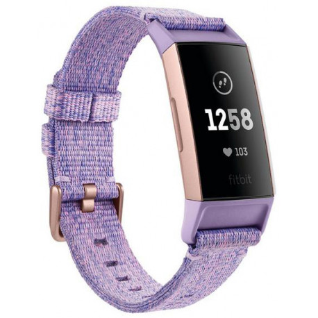 Fitbit activity tracker Charge 3 Special Edition, lavender/rose gold