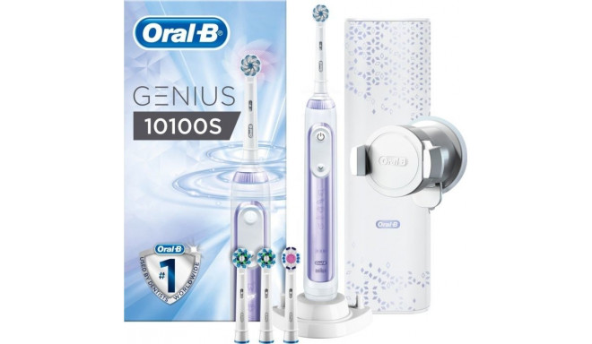 Braun Oral-B electric toothbrush Genius 10100S, purple