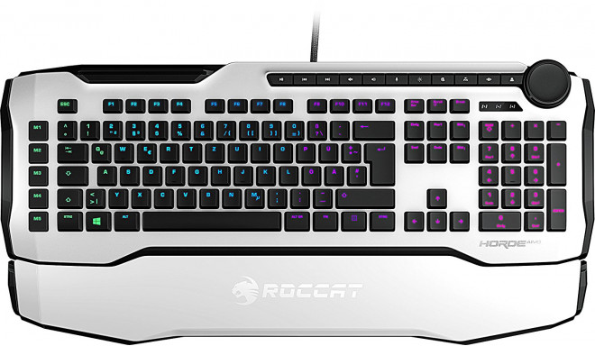 Roccat keyboard Horde Aimo US, white